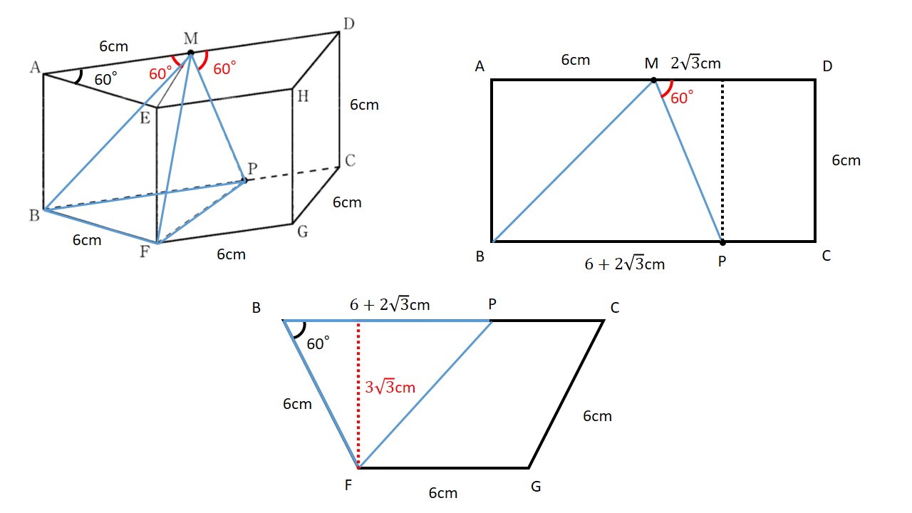都立戸山　問２　図形